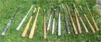 (14) Baseball Bats. Includes: Louisville Slugger,