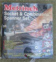 Metternich Socket and Combination Spanner Set in