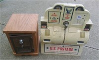 US Postage Dispenser and Post Office Box Door