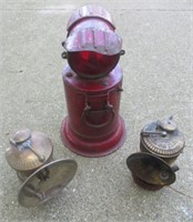 Vintage Lanterns Including (1) Delta Electric Co