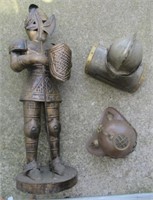 Knight, Diver Decorative Helmet, and Knight