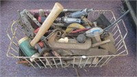 Large assortment of Hand Tools Including Hatches,