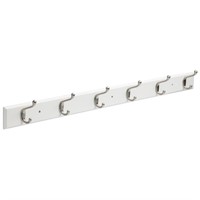 Liberty 45 in. White and Satin Nickel Heavy Duty H