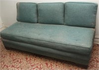Studio couch-day bed and upholstered arm chair