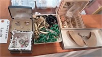 5 BOXES OF JEWELRY