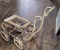 Antique Baby Buggy Base