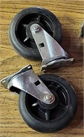 New Faultless 6" x 2"Swivel Casters - Pair