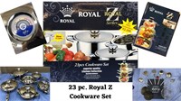 Royal Cookware 23 piece Set