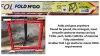 Fold N' Go 1600lb. weight bearing sawhorses