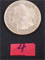 Morgan S Silver Dollar 1882