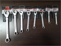 8pc Performance Tools SAE Combination Wrenches