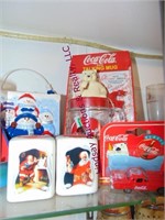 Group of Coca Cola items SEE PICS