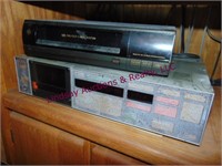 GE VCR & Sony piece (untested)