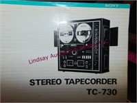 Sony 3 motor Servo Control w/ audio tapes SEE PICS