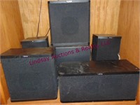 Carver speakers/ Jensen Subwoofer