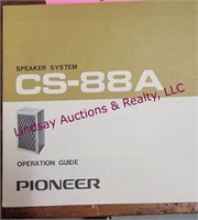 4 Pioneer speakers Mod: CS-88A