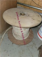 Partial roll of wire