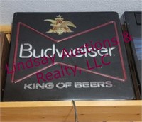 Bud King of Beers, Bud man lighted signs