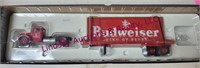 Budweiser 1:50 diecast truck & trailer