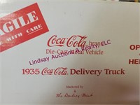 4 diecast Coca Cola trucks SEE PICS