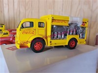 4 diecast Coca Cola trucks SEE PICS