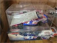 6 diecast 1:24 stock cars & other various drivers