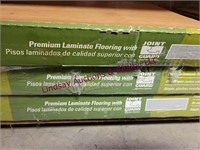 Group of laminate flooring (mostly full boxes)