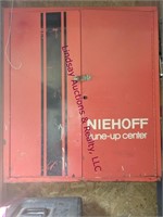 Metal cabinet w/ contents SEE PICS