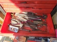 Craftsman plastic toolbox w/ tools SEE PICS
