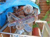 Old motor, snow blower, boat motor & other misc--