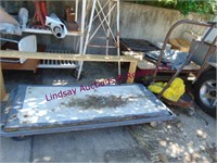 Old motor, snow blower, boat motor & other misc--