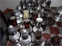AVON AFTER SHAVE CHESS BOARD AND PIECES