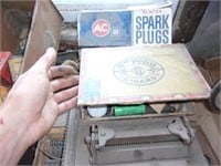 SPARK PLUGS, VINTAGE CONTAINERS