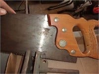 HAND SAW AND METAL CLAMP