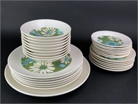 70s Royal Ironstone MCM Style Dish Set