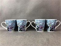 (4) KitchenArt Ceramic Mugs