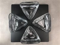 12 In.² Serving Tray with Glass Vessels
