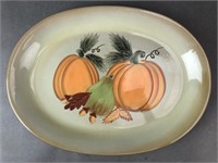 16 Inch Autumn Harvest Ceramic Platter