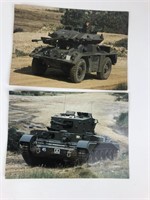 Pair of Tank Postcards