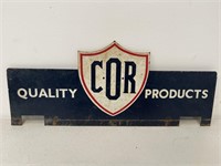 Original COR Double Sided Screen Print Sign -