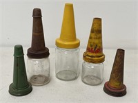 Assorted UCL Bottles & Tops Inc FIREZONE