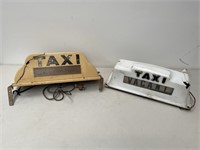 2 x Rooftop TAXI Lights - Both A/F
Width 530mm