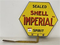 Original Enamel SHELL IMPERIAL Doubled Sided
