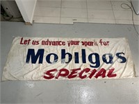 Original MOBILGAS SPECIAL Cloth Banner - 2170 x