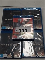 5 Assorted Blu-Ray DVD's