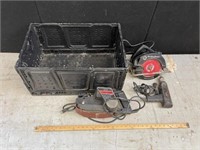 TOOLS IN CRATE