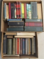 (2) Boxes of Miscellaneous Antique Books.