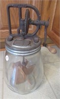Antique Butter Churn with Daizy Top.