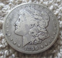 1899-O Morgan dollar.