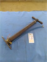 Wood Handled Tire Pump As Is